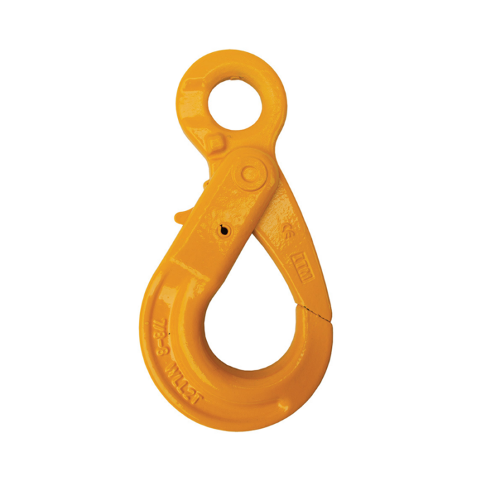 Дэгээ строп - G80 (Ø08 мм), 2000кг (European Type Eye Self-Locking Hook)