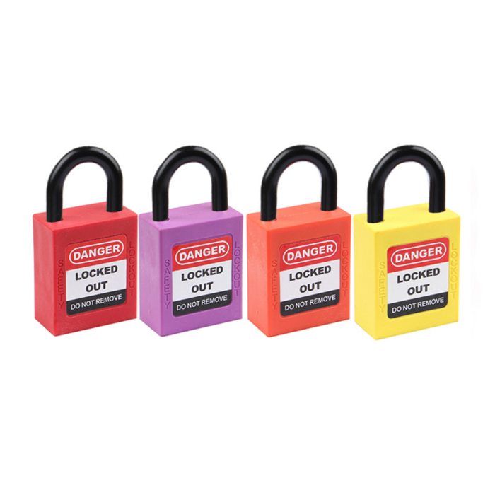 Аюулгүйн цоож 6мм /4 өнгийн (Safety Padlock-BD type, Zinc alloy cylinder, 2 keys/lock)