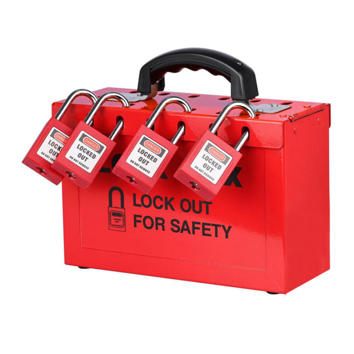 Цоожны төмөр хайрцаг 233м х 195мм х 95мм (Lockout kit)